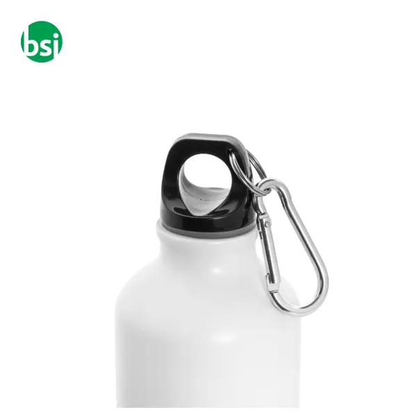 Aluminium bottle with carabiner 540 ml - COLLINA -  5