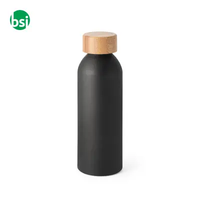 Aluminium bottle with bamboo lid 550 ml - QUETA - Immagine 7