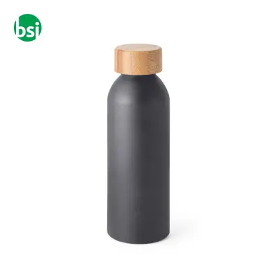 Aluminium bottle with bamboo lid 550 ml - QUETA - Immagine 9