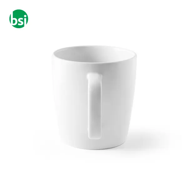 Ceramic mug 450 ml - DHONI WHITE -  3