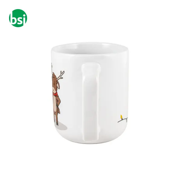 Mug with Christmas print 330 mL REINDEER -  4