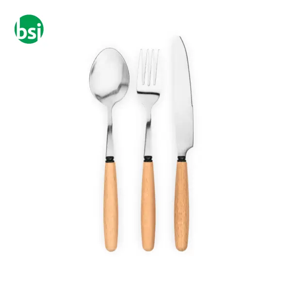 3-piece set in acacia wood - BOULUD -  6