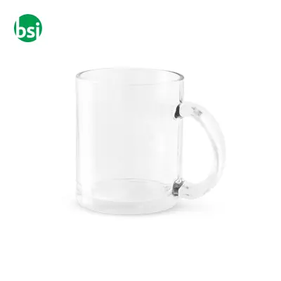 Glass mug suitable for sublimation 350 ml - CARMO - Immagine 7