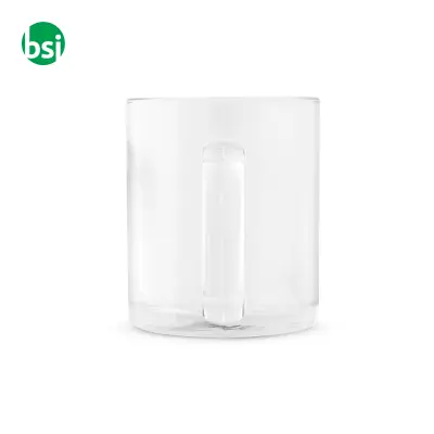 Glass mug suitable for sublimation 350 ml - CARMO - Immagine 3