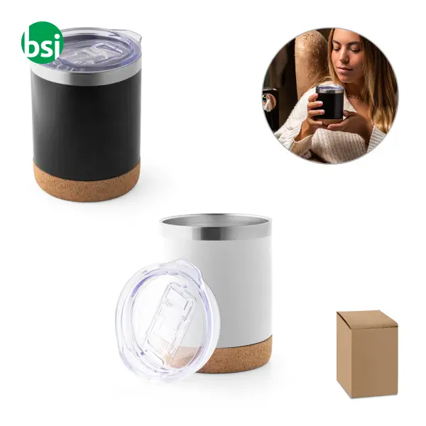 Stainless steel travel cup 400 ml - SOLBERG -  1