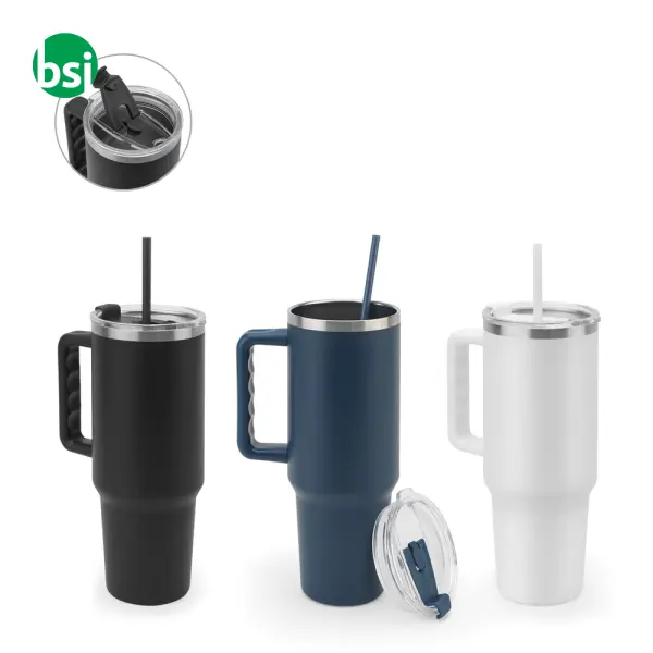 Large stainless steel travel cup JOYNER XL -  1