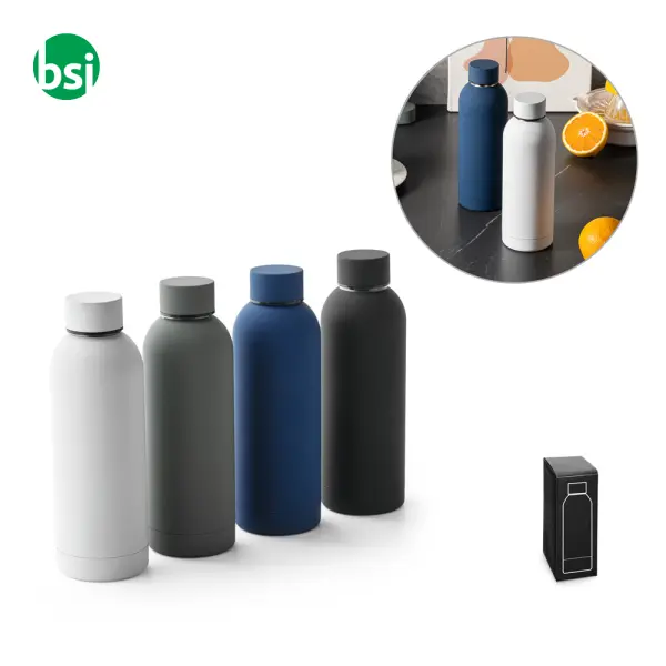 Stainless steel bottle 550 ml - ODIN -  1