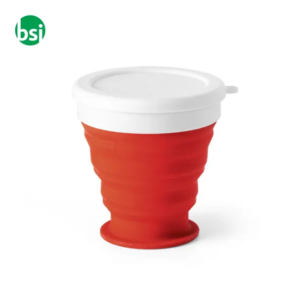 Silicone and PP folding travel cup 250 ml - ASTRADA -  10
