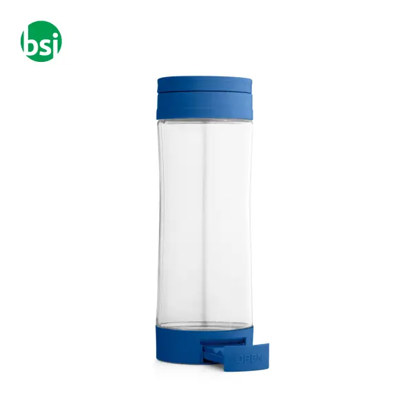 Glass sports bottle with PP cap 390 ml - QUINTANA -  2