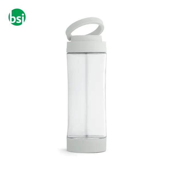 Glass sports bottle with PP cap 390 ml - QUINTANA -  14