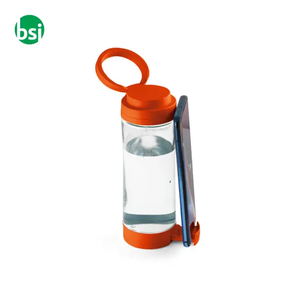 Glass sports bottle with PP cap 390 ml - QUINTANA -  10