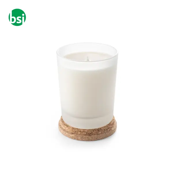 Aromatic Soy candle with cork lid 180 g - DUVAL -  4