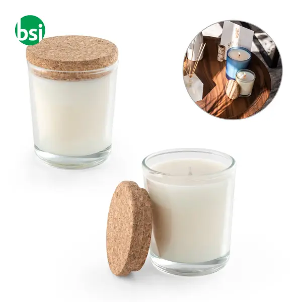 Aromatic candle in a glass holder - ZEN 80 -  1