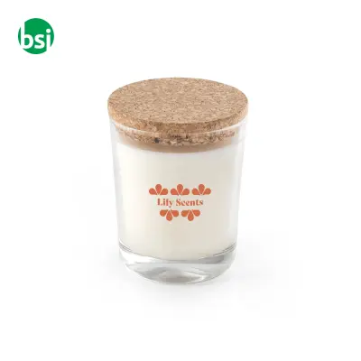 Aromatic candle in a glass cup - ZEN 180 - Immagine 4