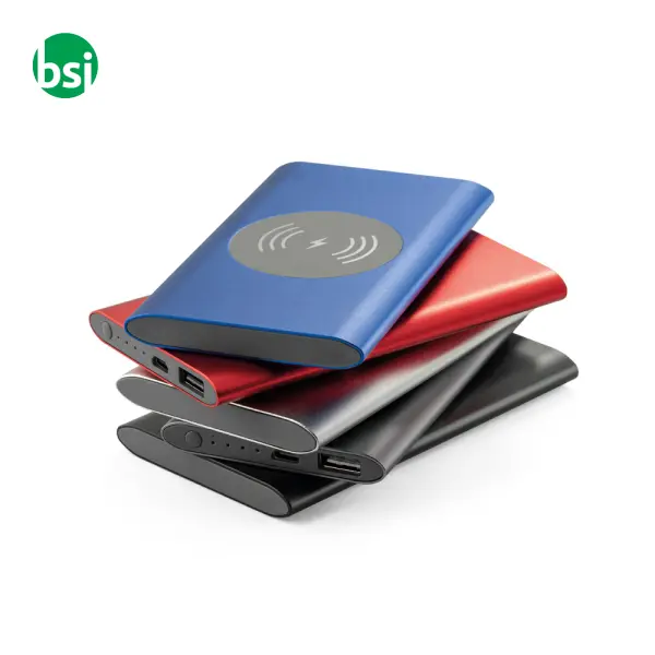 Power bank 4.000 mAh - 5W - wireless charger - CASSINI -  6