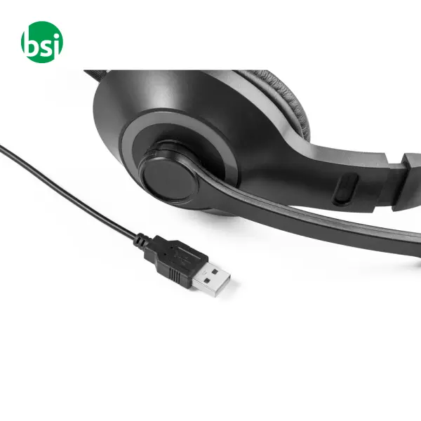 Adjustable headphones with microphone - KILBY -  6
