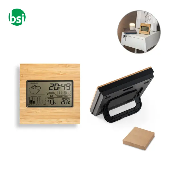 Desktop weather station with LCD screen - BROMLEY -  1