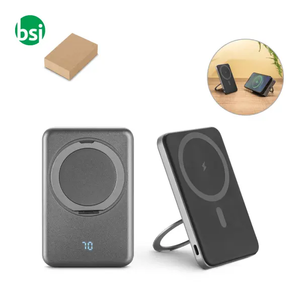 5000 mAh magnetic power bank WARSHEL 5 -  1
