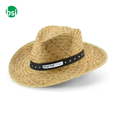 Natural straw hat JEAN POLI - Immagine 2