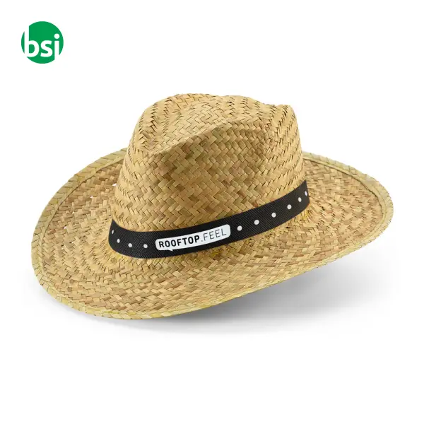 Natural straw hat JEAN POLI -  2