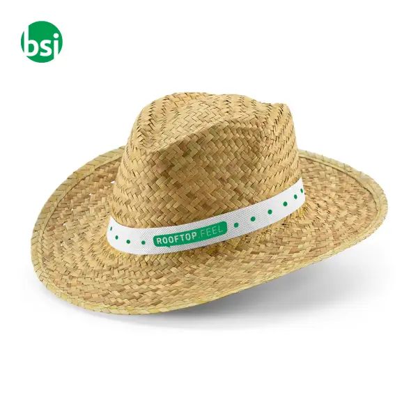Natural straw hat JEAN POLI -  3