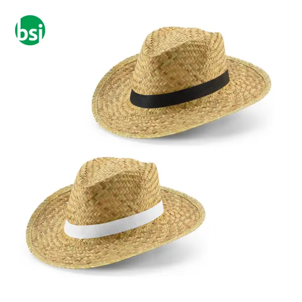 Natural straw hat JEAN POLI -  1