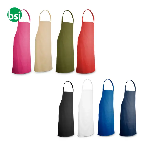 Cotton twill apron 180 gr - CUMIN -  1