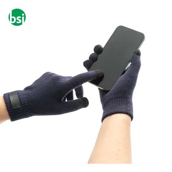 Gloves made from recycled polyester BURROW -  8