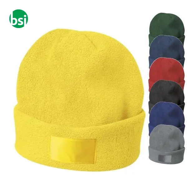 Hat | fleece | with label -  1