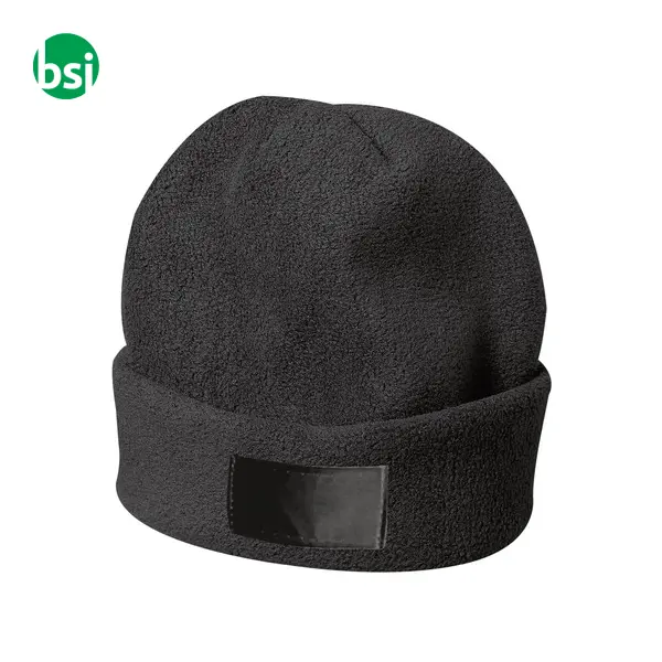 Hat | fleece | with label -  9