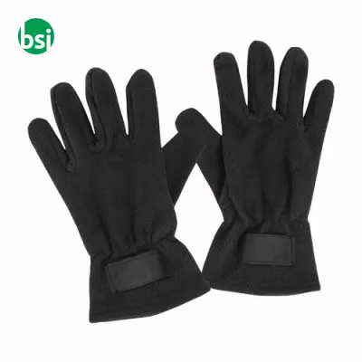 Women gloves | fleece | with label - Immagine 6