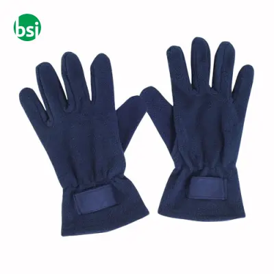 Women gloves | fleece | with label - Immagine 3
