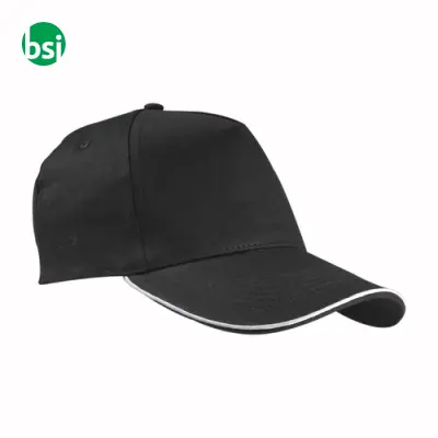 Cap | contrasting piping and adjustable strap - Immagine 5