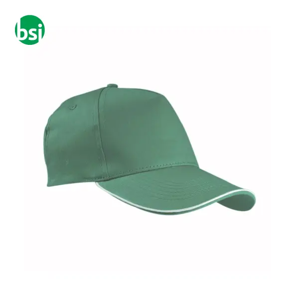 Cap | contrasting piping and adjustable strap -  11