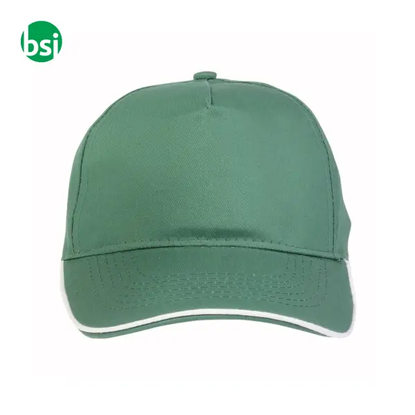 Cap | contrasting piping and adjustable strap -  12