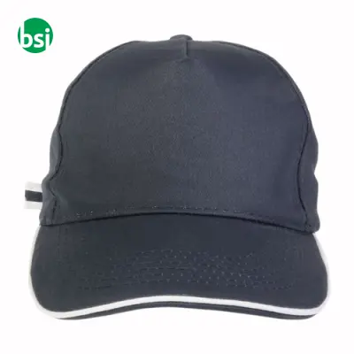 Cap | contrasting piping and adjustable strap - Immagine 15