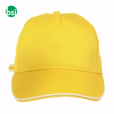 Cap | contrasting piping and adjustable strap - Immagine 17