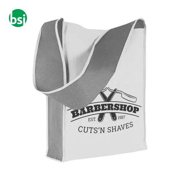 Shopping bag 32x40x8 | shoulder bag | bicolor | DAMIANA -  2