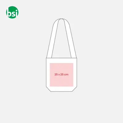 Shopping bag 32x40x8 | shoulder bag | bicolor | DAMIANA - Immagine 7