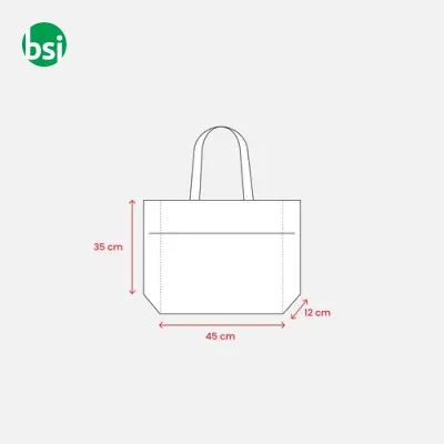 Shopping bag 45x35x12 | jute | DEBORA - Immagine 3