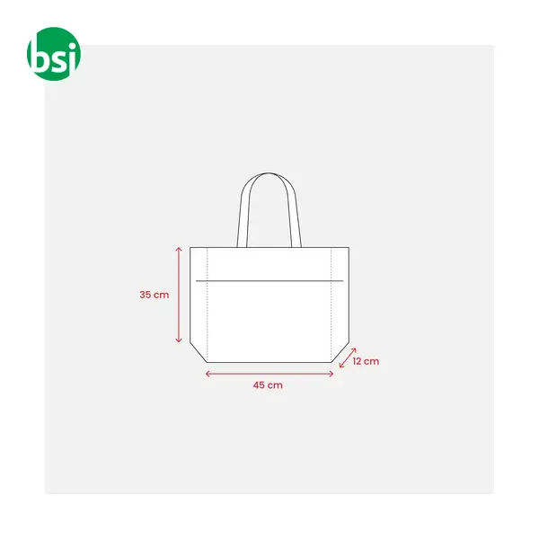 Shopping bag 45x35x12 | jute | DEBORA -  9
