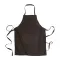 Long cooking apron | cotton | with front pocket - Anteprima 1