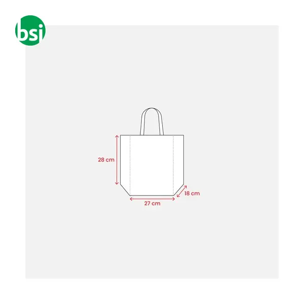 Bottle shopping bag 27x28x18 | for 6 bottles | ATANASIA -  9