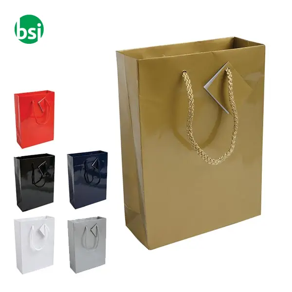 Shopping bag 18x7x25 | laminated paper | CESARINA -  1