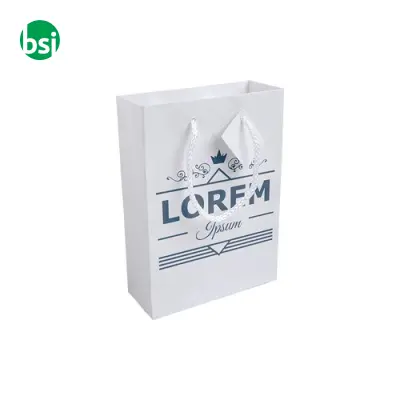 Shopping bag 18x7x25 | laminated paper | CESARINA - Immagine 2