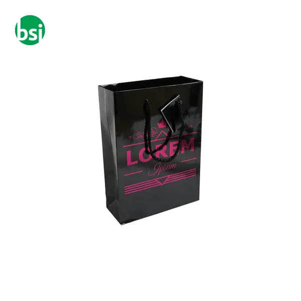 Shopping bag 18x7x25 | laminated paper | CESARINA -  3
