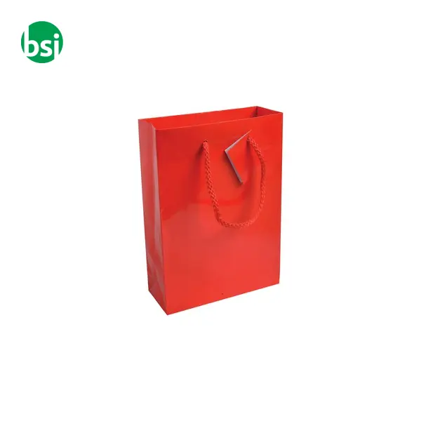 Shopping bag 18x7x25 | laminated paper | CESARINA -  11