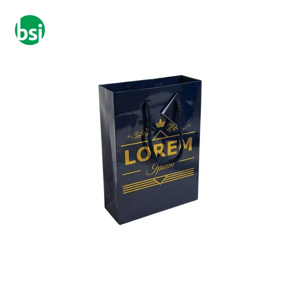 Shopping bag 18x7x25 | laminated paper | CESARINA -  5