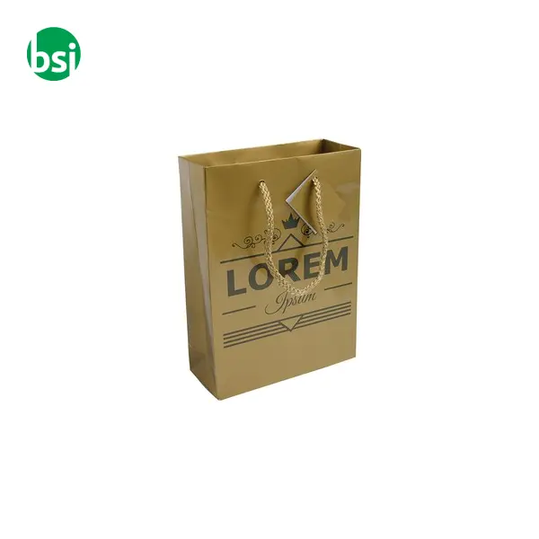 Shopping bag 18x7x25 | laminated paper | CESARINA -  7