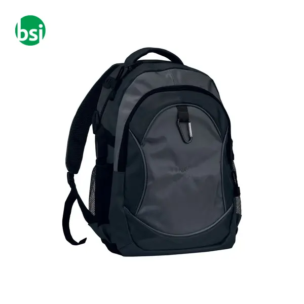 Backpack | 2 mesh side pockets | snap hook -  7